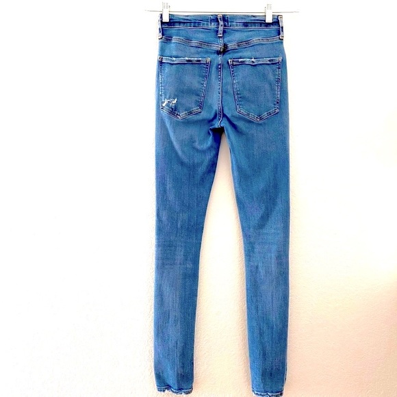 Agolde Sophie Hi Rise Distressed Jeans - Picture 10 of 13